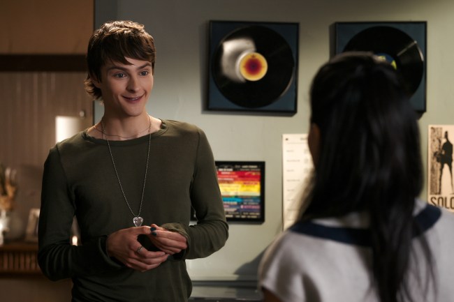 My Life with the Walter Boys. (L to R) Corey Fogelmanis as Nathan, Nikki Rodriguez as Jackie in episode 204 of My Life with the Walter Boys.