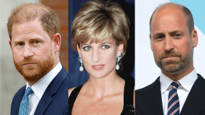 Harry, Diana, William