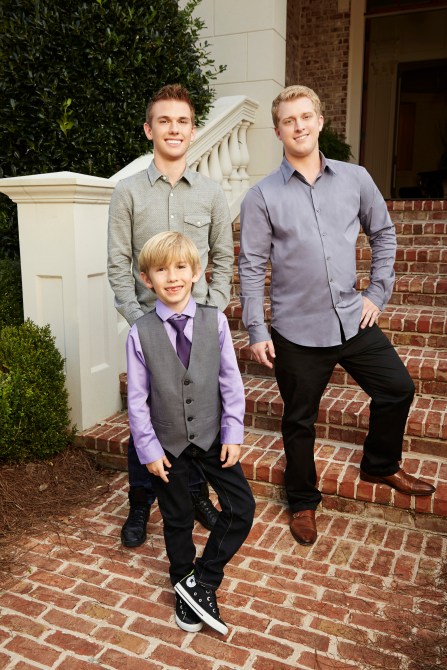 CHRISLEY KNOWS BEST -- Season:1 -- Pictured: (l-r) Grayson Chrisley, Chase Chrisley, Kyle Chrisley