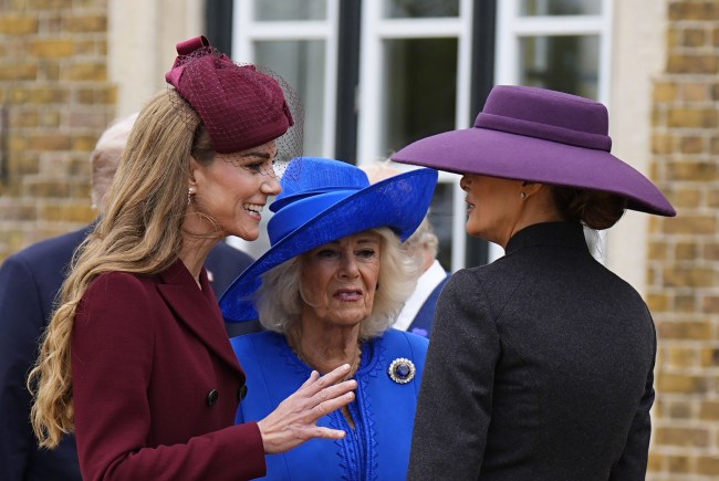 Kate Middleton, Camilla, Melania Trump