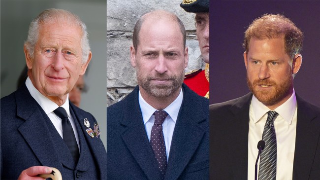 Charles, William, Harry