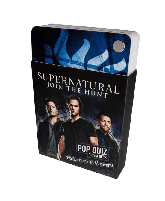 Supernatural Pop Quiz Trivia Deck