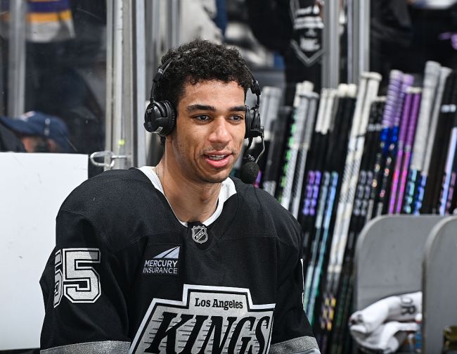 Quinton Byfield hottest nhl players