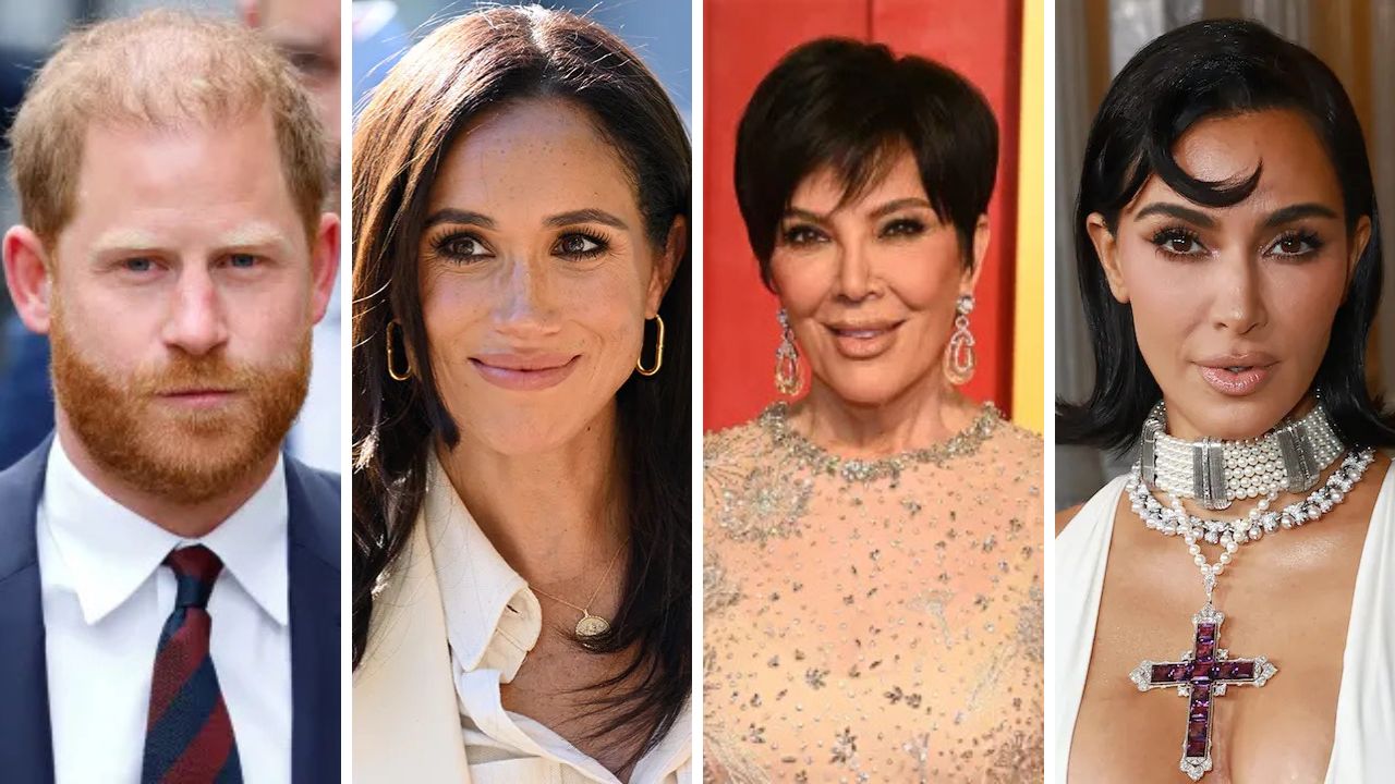 Prince Harry, Meghan Markle, Kris Jenner, Kim Kardashian