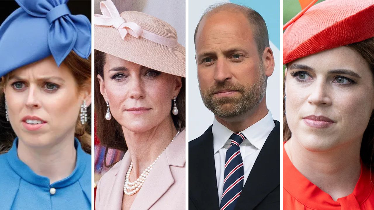 Princess Beatrice, Kate Middleton, Prince William, Princess Eugenie