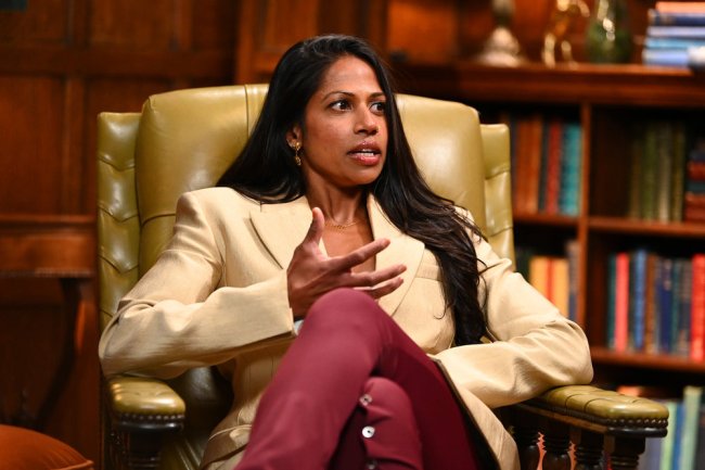 THE TRAITORS -- "Let the Cards Fall as they Will" Episode 401 -- Pictured: Natalie Anderson