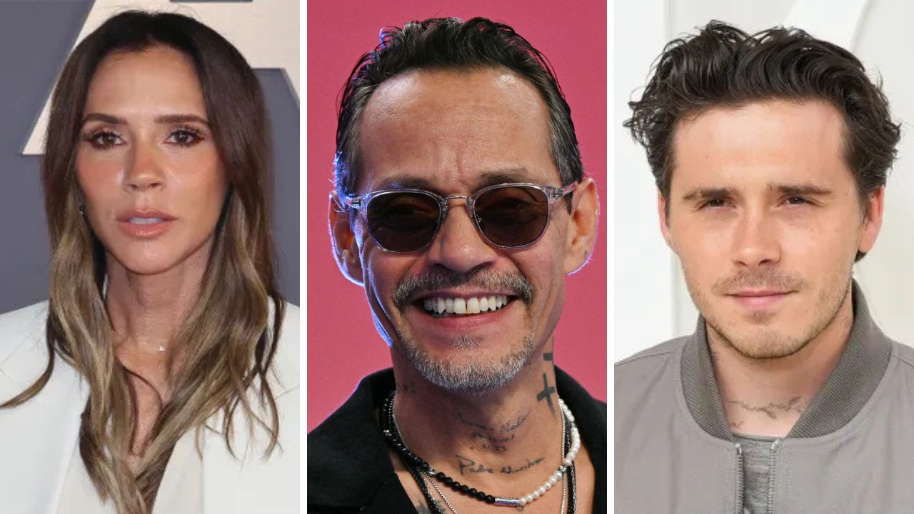 Victoria Beckham, Marc Anthony, Brooklyn Beckham