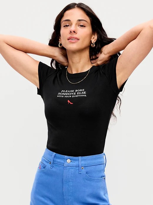 The Old Navy & ‘Devil Wears Prada’ Cerulean Sweater Is Still in Stock